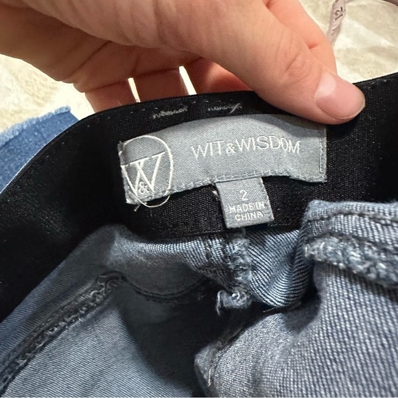 Wit and wisdom ab solution raw hem ankle skinny jeans - Picture 6 of 7